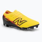 Futbalové kopačky New Balance Furon Team V8 FG punch yellow/black 100/fire cracker
