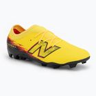 Detské futbalové kopačky New Balance Furon Team V8 FG punch yellow/black 100/fire cracker