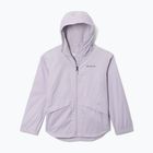 Detská bunda do dažďa Columbia Rainy Trails II Fleece lavender pearl