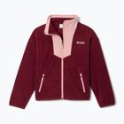 Detská fleecová mikina Columbia Sequoia Grove Full Zip Fleece rich wine/eraser pink
