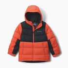 Detská zateplená bunda Columbia Pike Lake II Hooded zing/black