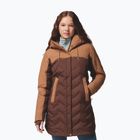 Dámsky páperový kabát Columbia Mountain Croo III Mid Down tobacco/camel brown