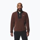 Pánska mikina Columbia Sequoia Grove Half Zip Fleece tobacco/black