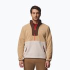 Pánska mikina Columbia Sequoia Grove Half Zip Fleece canoe/dark stone/tobacco