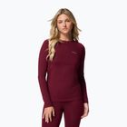 Dámske trekingové tričko longsleeve Columbia Midweight Stretch Rich Wine