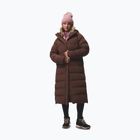 Dámsky páperový kabát Columbia Amaze Puff Long Hooded tobacco
