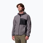 Pánska mikina Columbia Fast Trek Overlay Hooded city grey/black