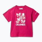 Detské tričko Columbia Mission Lake II SS Graphic guava pink/floral frenzy