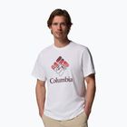 Pánske tričko Columbia CSC Seasonal Graphic white/heavenly stacked gem
