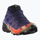 Pánske bežecké topánky Salomon Speedcross 6 GTX maritime blue/black/cherry tomato