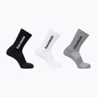 Ponožky Salomon Everyday Lite Crew 3 pack black/white/frost gray