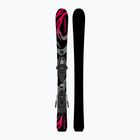 Detské zjazdové lyže + viazanie Salomon QST Jr Black XS + C5 GW black/neon punch