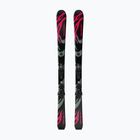 Detské zjazdové lyže + viazanie Salomon QST Jr Black S + C5 GW black/neon punch
