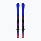 Detské zjazdové lyže + viazanie Salomon Equipe Jr S + C5 GW race blue/equipe red