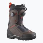 Pánske snowboardové topánky Salomon Echo Dual Boa black/wren/fiery red