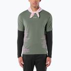 Pánske bežecké tričko Salomon Sense Aero GFX Tee SS castor gray/pink frosting