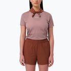 Dámske bežecké tričko Salomon Sense Aero GFX Tee SS antler/chocolate fondant