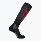 Lyžiarske ponožky Salomon S/Max anthracite/fiery red