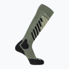 Lyžiarske ponožky Salomon S/Access deep lichen green/lime cream/black