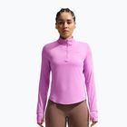 Dámska bežecká mikina Nike Swift Dri-FIT UV 1/4-Zip light magenta