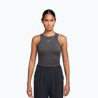 Dámske tričko Nike One Fitted Dri-Fit Cropped Tank thunder grey/white