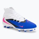 Pánske futbalové kopačky Nike Phantom 6 High Club FG/MG racer blue/white/pink blast