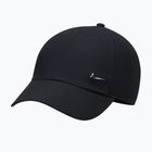 Šiltovka Nike Dri-Fit Club Unstructured Metal Swoosh 2026 black/metallic silver