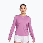 Tréningové tričko longsleeve Nike One Classic Dri-Fit light magenta/white