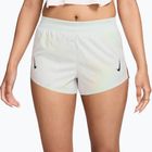 Dámske bežecké šortky Nike AeroSwift Dri-Fit ADV Mid-Rise Brief Lined 3" off-white/white/black
