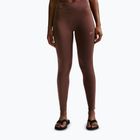 Dámske legíny Nike One High-Waisted Seamless light chocolate