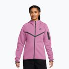 Dámska mikina  Nike Sportswear Tech Fleece Windrunner light magenta/black