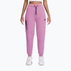 Dámske nohavice Nike Sportswear Tech Fleece Mid-Rise light magenta/black