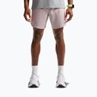 Pánske bežecké šortky Nike Stride Dri-Fit Brief-Lined 7" particle rose