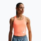 Dámske bežecké tričko Nike Swoosh Run Dri-Fit orange pulse/photon dust/white