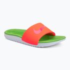 Detské šľapky Nike Coffee total orange/green strike/hyper pink