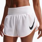 Dámske bežecké šortky Nike Tempo Swoosh Dri-Fit Mid-Rise Brief-Lined white/orange pulse/black