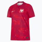 Dámsky futbalový dres Nike Dri-Fit Poland Stadium Away 2026 noble red/sport red