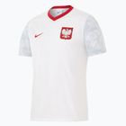 Pánske futbalové tričko Nike Dri-Fit Poland Home 2026 white/field silver