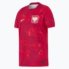 Detský futbalový dres Nike Dri-Fit Poland Stadium Away 2026 noble red/sport red
