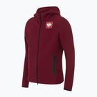 Pánska futbalová mikina Nike Tech Fleece Poland Full Zip Hoodie team red