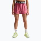 Detské šortky Nike Pro Fleece Dri-Fit peony/peony/black/white