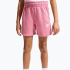 Detské šortky Nike Sportswear Club Fleece peony/peony/white