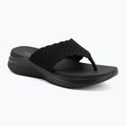 Dámske šľapky SKECHERS Ultra Flex 3.0 Rhythm Waves black