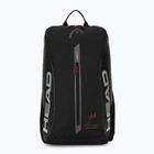 Batoh na padel HEAD Coello Tour Padel Backpack 25 l black