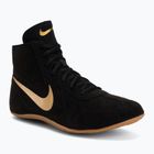 Zápasnícke topánky Nike Footsweep 2 black/metallic gold/gum light brown