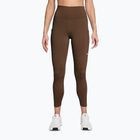Dámske tréningové legíny Nike One High-Waisted 7/8 cacao wow/white