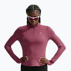 Dámska bežecká mikina Nike Swift Dri-FIT UV 1/4-Zip pink smoke