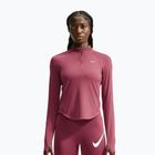 Dámska bežecká mikina Nike Tempo Dri-Fit 1/4 Zip pink smoke