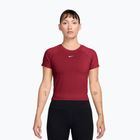 Dámske tréningové tričko Nike Pro Seamless tough red/white