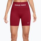 Dámske tréningové šortky Nike Pro Seamless tough red/white